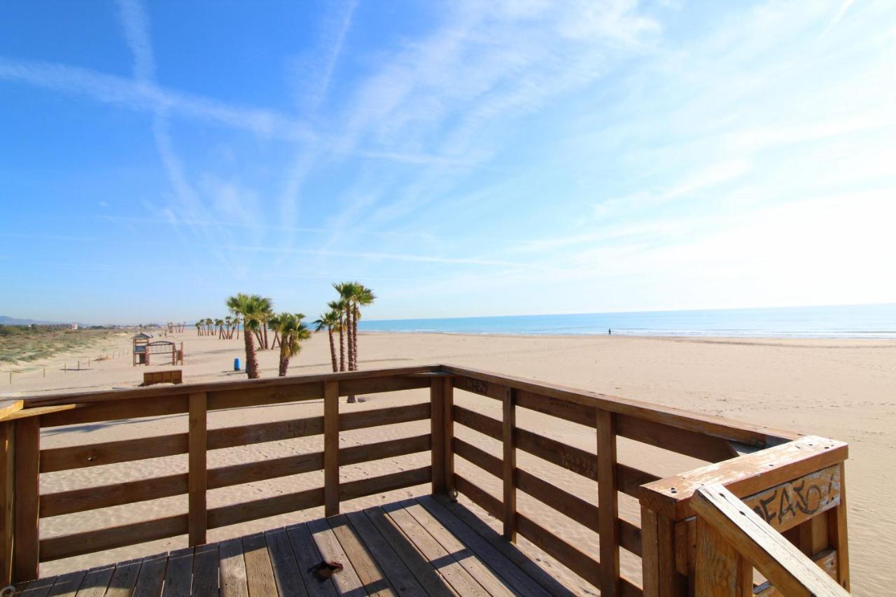 Global Properties, Apartamento Con Terraza Y Piscina A Un Paso De La Playa Canet d'En Berenguer Luaran gambar