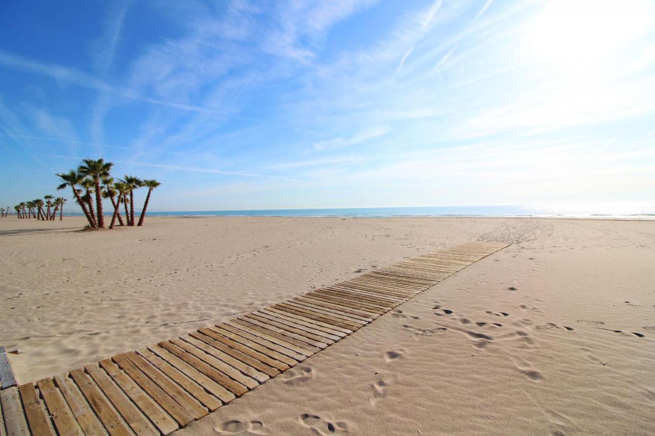 Global Properties, Apartamento Con Terraza Y Piscina A Un Paso De La Playa Canet d'En Berenguer Luaran gambar