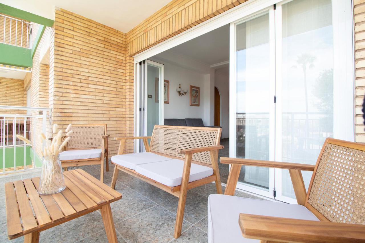 Global Properties, Apartamento Con Terraza Y Piscina A Un Paso De La Playa Canet d'En Berenguer Luaran gambar