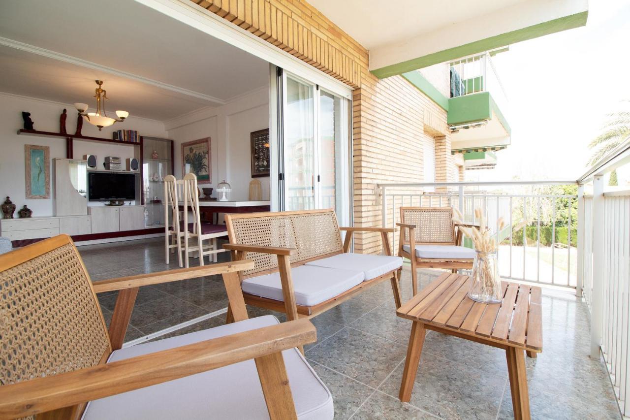 Global Properties, Apartamento Con Terraza Y Piscina A Un Paso De La Playa Canet d'En Berenguer Luaran gambar