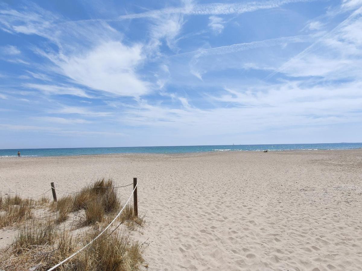 Global Properties, Apartamento Con Terraza Y Piscina A Un Paso De La Playa Canet d'En Berenguer Luaran gambar